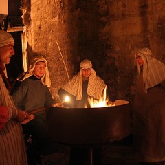 Presepe vivente 2010 nel centro storico di Trani