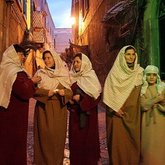 Presepe vivente 2010 nel centro storico di Trani