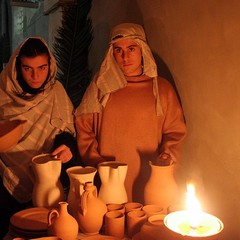 Presepe vivente 2010 nel centro storico di Trani