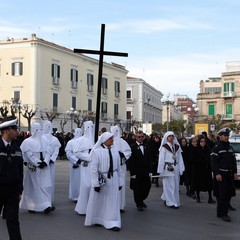Trani, venerdì santo - processione della Madonna Addolorata