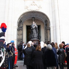 Trani, venerdì santo - processione della Madonna Addolorata