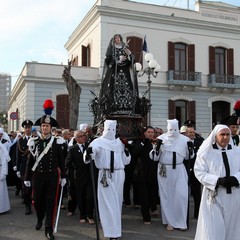 Trani, venerdì santo - processione della Madonna Addolorata