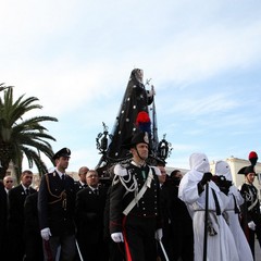 Trani, venerdì santo - processione della Madonna Addolorata
