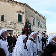 Trani, venerdì santo - processione della Madonna Addolorata