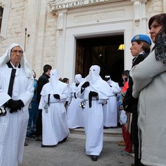 Trani, venerdì santo - processione della Madonna Addolorata