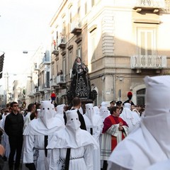 Trani, venerdì santo - processione della Madonna Addolorata