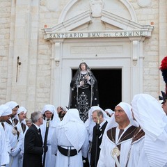 Trani, venerdì santo - processione della Madonna Addolorata