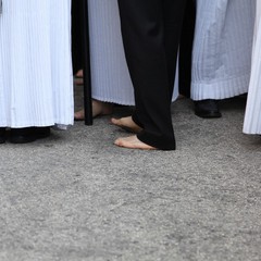 Trani, venerdì santo - processione della Madonna Addolorata