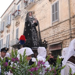 Trani, venerdì santo - processione della Madonna Addolorata