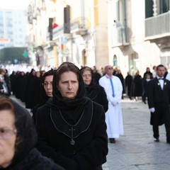 Trani, venerdì santo - processione della Madonna Addolorata