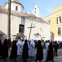 Trani, venerdì santo - processione della Madonna Addolorata