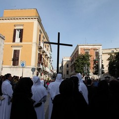 Trani, venerdì santo - processione della Madonna Addolorata