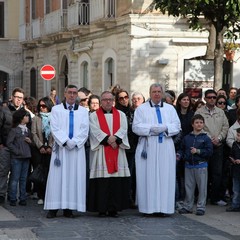 Trani, venerdì santo - processione della Madonna Addolorata