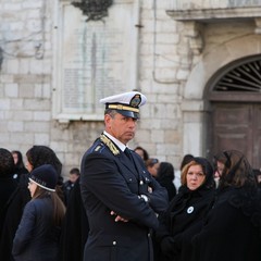 Trani, venerdì santo - processione della Madonna Addolorata