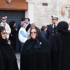 Trani, venerdì santo - processione della Madonna Addolorata