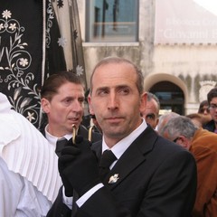 Trani, venerdì santo - processione della Madonna Addolorata