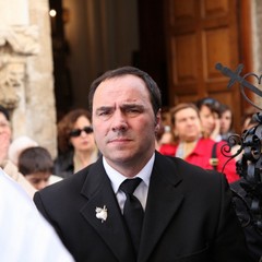 Trani, venerdì santo - processione della Madonna Addolorata