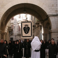 Trani, venerdì santo - processione della Madonna Addolorata