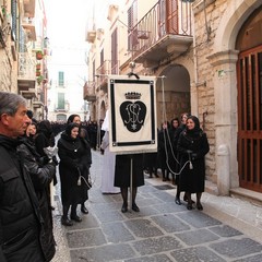 Trani, venerdì santo - processione della Madonna Addolorata