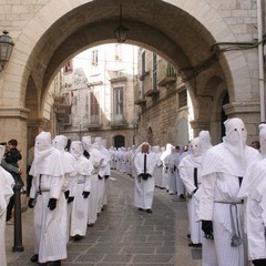 Trani, venerdì santo - processione della Madonna Addolorata