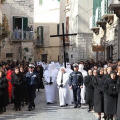 Trani, venerdì santo - processione della Madonna Addolorata