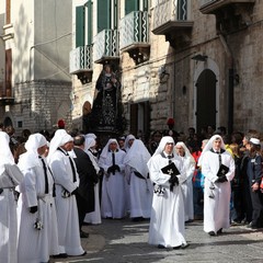 Trani, venerdì santo - processione della Madonna Addolorata