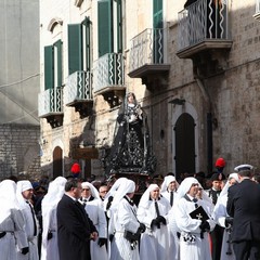 Trani, venerdì santo - processione della Madonna Addolorata
