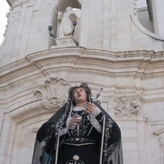 Trani, venerdì santo - processione della Madonna Addolorata