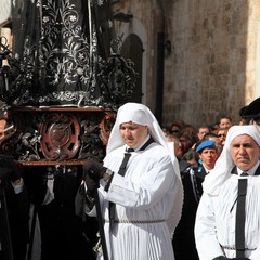 Trani, venerdì santo - processione della Madonna Addolorata