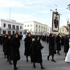 Trani, venerdì santo - processione della Madonna Addolorata