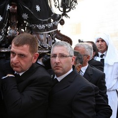 Trani, venerdì santo - processione della Madonna Addolorata