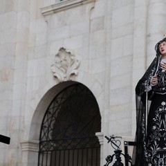 Trani, venerdì santo - processione della Madonna Addolorata