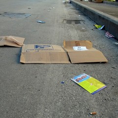 Mercato di Trani, gli ambulanti sporcano