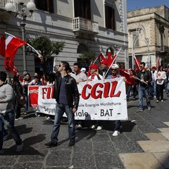 Trani, sciopero CGIL Bat - 6 maggio 2011