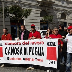 Trani, sciopero CGIL Bat - 6 maggio 2011