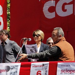 Trani, sciopero CGIL Bat - 6 maggio 2011