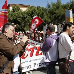 Trani, sciopero CGIL Bat - 6 maggio 2011