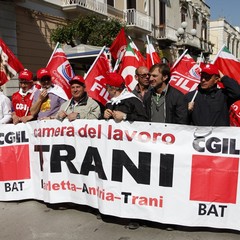 Trani, sciopero CGIL Bat - 6 maggio 2011