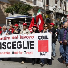 Trani, sciopero CGIL Bat - 6 maggio 2011