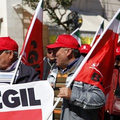 Trani, sciopero CGIL Bat - 6 maggio 2011