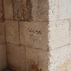 Scritte sulla Cattedrale di Trani