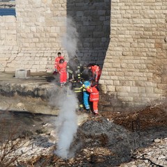 Trani, donna precipita dal muraglione del Castello Svevo