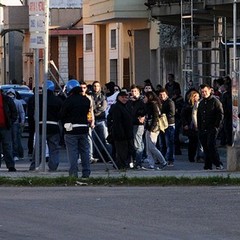 Nardò-Fortis Trani, le foto degli scontri