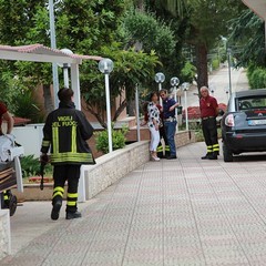 Fuga di gas ed esplosione in una villa a Capirro