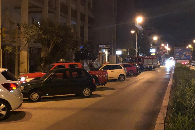 Black-out nella zona Sud