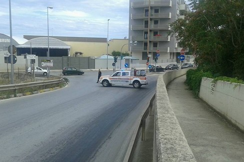 Trani soccorso interviene al Ponte dei sospiri