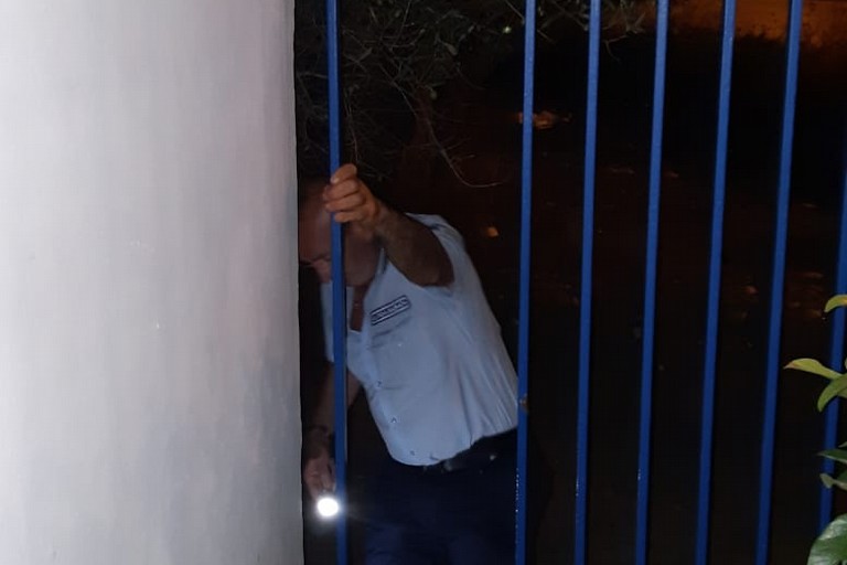 Tentato furto in un'azienda di via Barletta