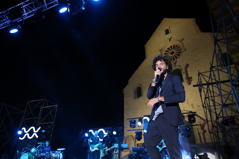 Concerto di Francesco Renga a Trani (ph. Roberto Laruccia)