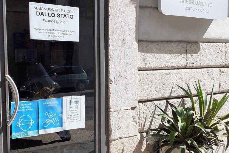 Protesta commercianti