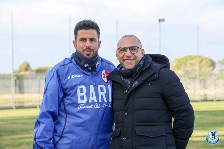 Alberto Altieri con Fabio Grosso